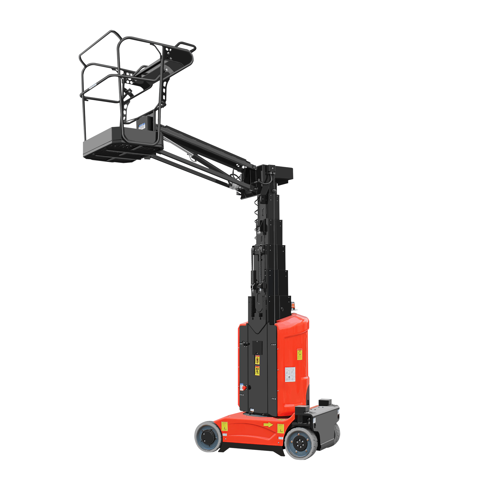 AMWP11.2-8100 Verticale telescoopmasthoogwerker met jib